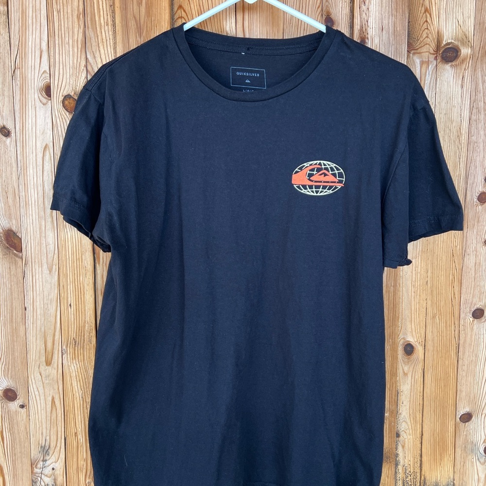 Quiksilver Black Short Sleeve Tee